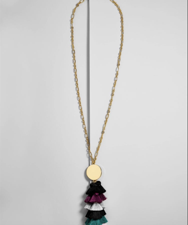 BaubleBar Rima Tassel Necklace