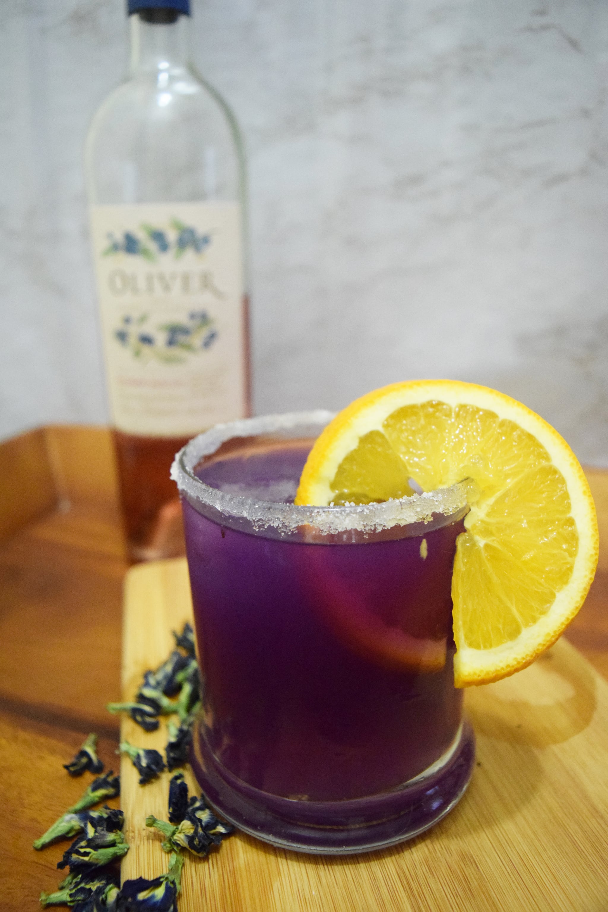 Butterfly Pea Flower Tea Cocktail – Riegl Palate