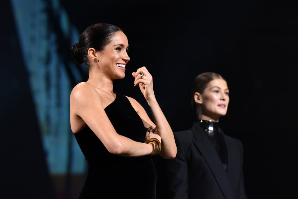 Meghan Markle's Jewellery at the 2018 Fashion Awards