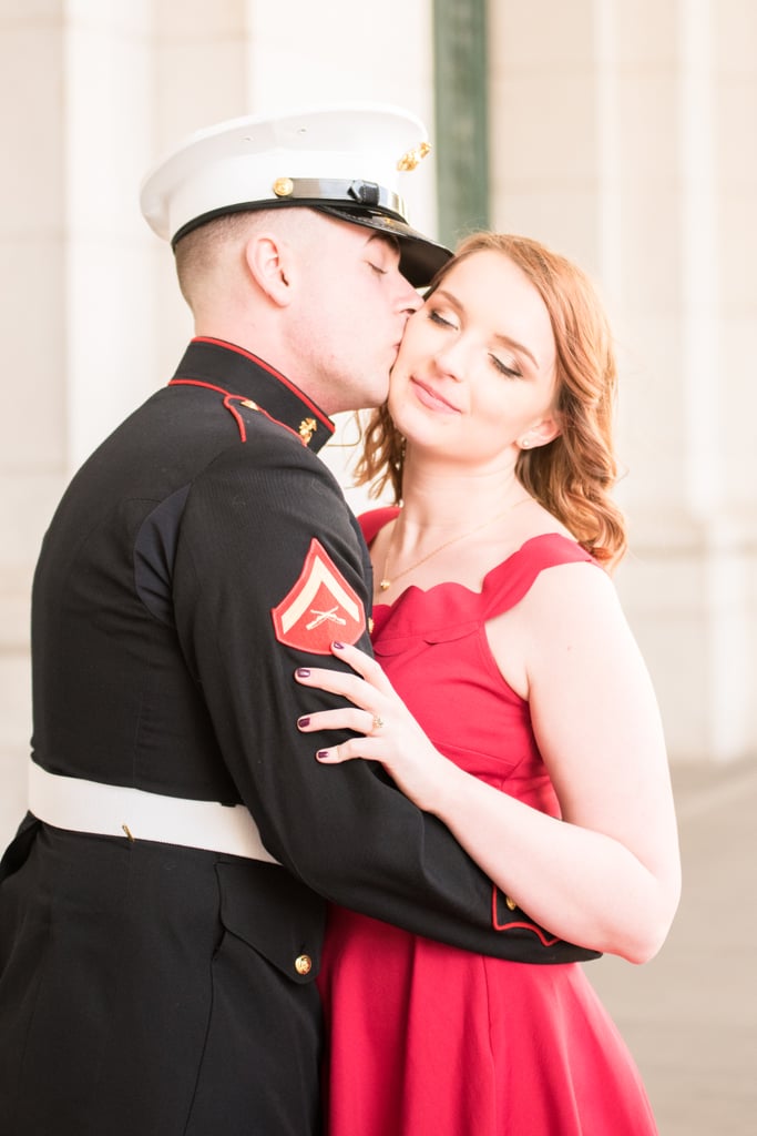 Military Couple Engagement Session in Washington DC
