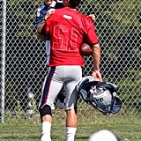 Tom Brady and Kids at Football Practice Aug. 2015 | Pictures | POPSUGAR ...