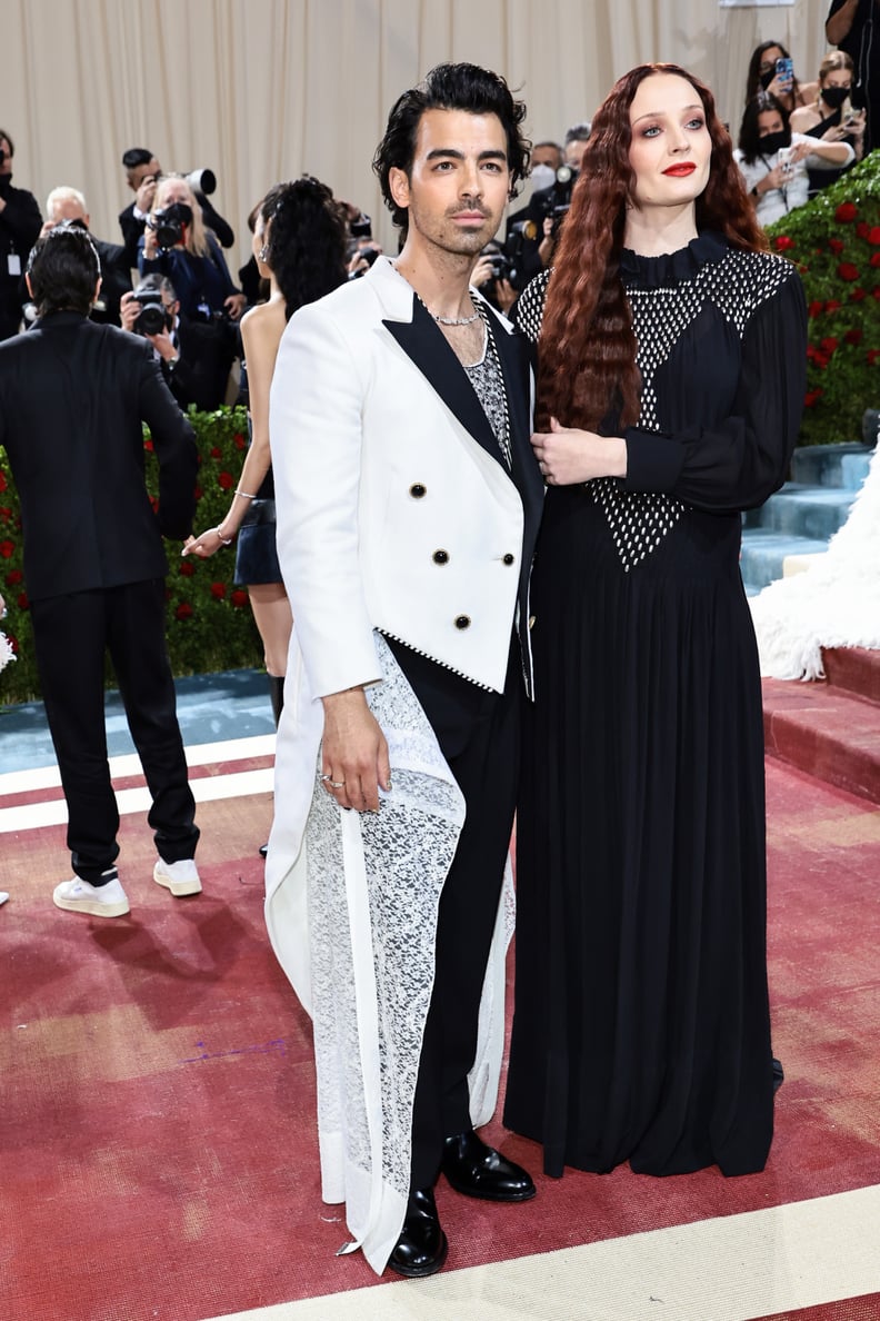 Joe Jonas and Sophie Turner in Louis Vuitton at the 2022 Met Gala