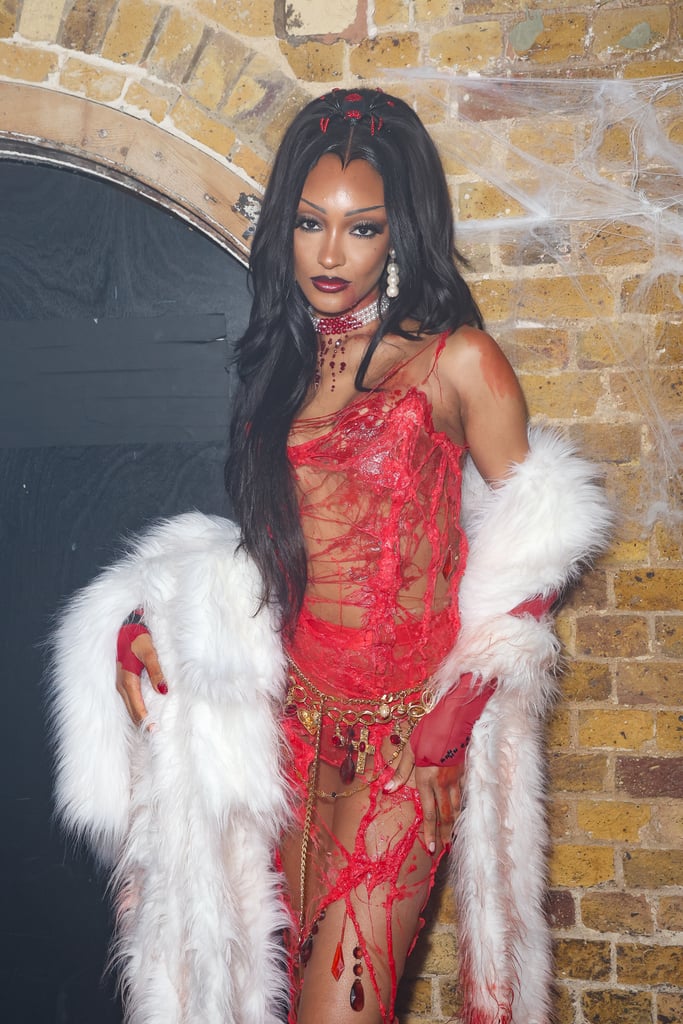 Jourdan Dunn as a Red Spider Web