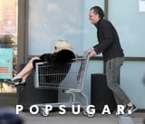 Lady Gaga Gets Pushed Around in a Shopping Cart at the Grocery Store Like the Queen She Is