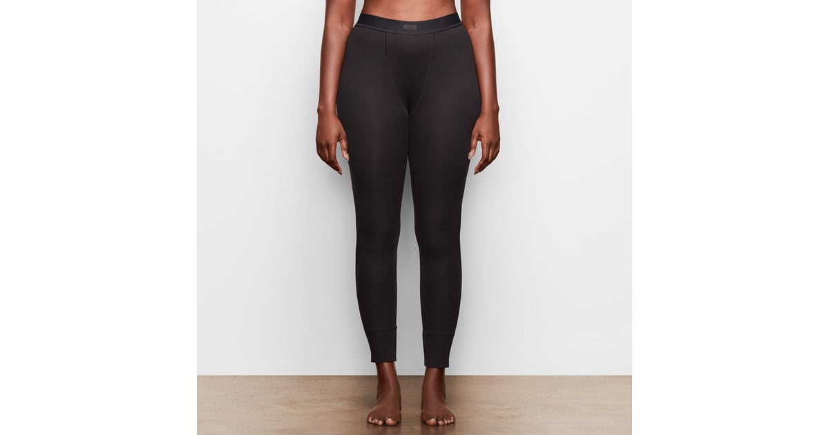 SKIMS Cotton Rib Thermal Leggings Best Thermal Leggings For Women