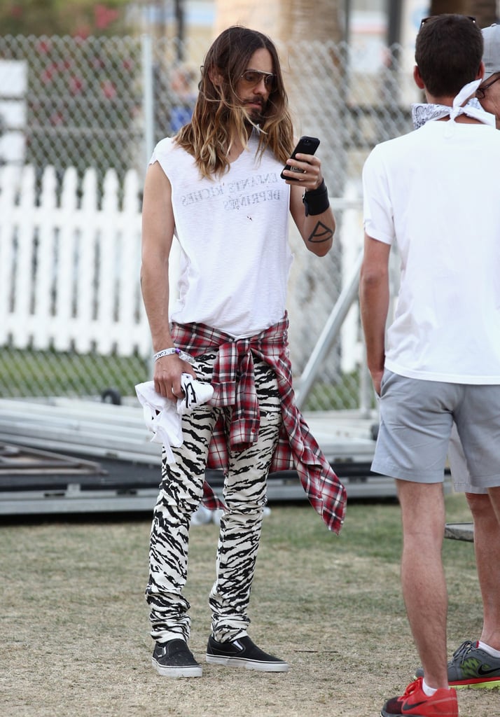 Jared's Even Got the Blogger Pose Down Pat