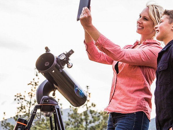 WiFi powered telescope