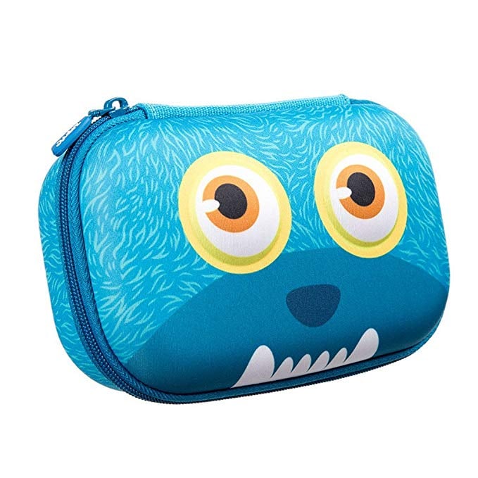 ZIPIT Monster Pencil Case for Kids, Pencil Pouch for School, Pencil Bag for  Boys and Girls (Orange)