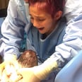 Prepare to Get Emotional Over Photos of a 12-Year-Old Delivering Her Baby Brother