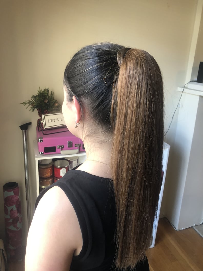 Crown Extensions Bungee Ponytail Review POPSUGAR Beauty