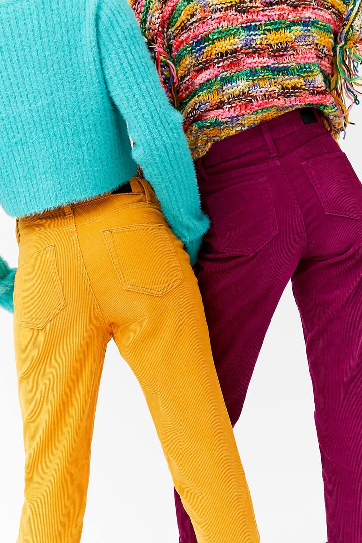 corduroy mom trousers