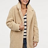 hm long pile coat
