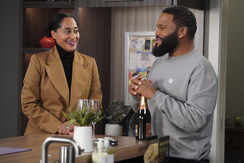 BLACK-ISH - Move-In Ready  Against the warnings of Dre and his coworkers, Junior is resolute about his decision to move in with Olivia. They go on an apartment hunt together, but tensions rise when Olivia compares Junior to Dre. Meanwhile, Bow challenges 
