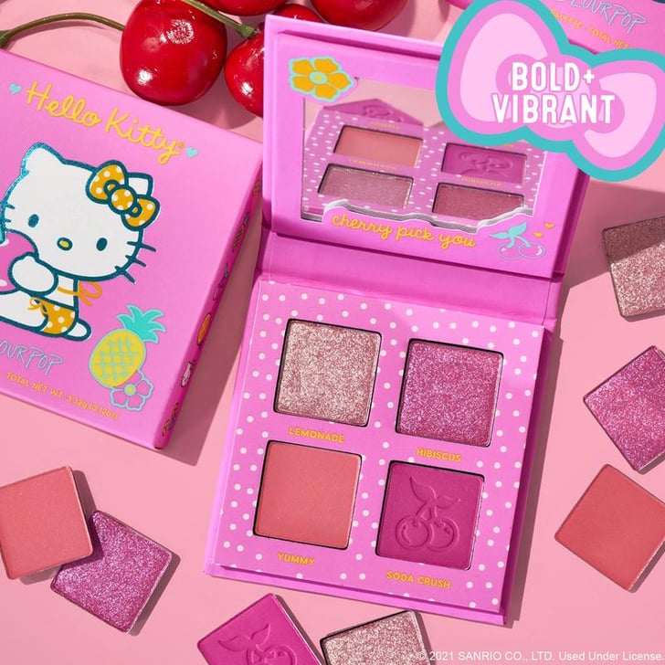 ColourPop x Hello Kitty Cherry Sweet Pressed Powder Palette | ColourPop ...