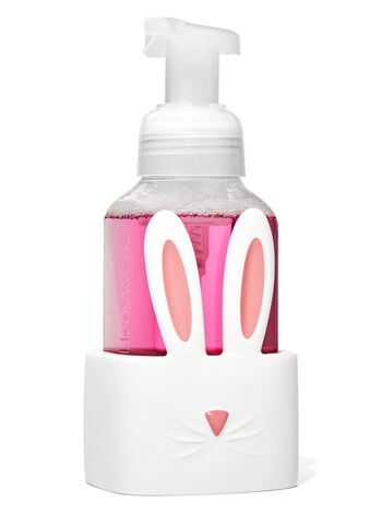 Bath & Body Works Ceramic Bunny Gentle Foaming Soap Holder