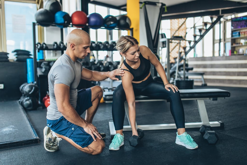Work With A Personal Trainer How To Start Working Out At The Gym 