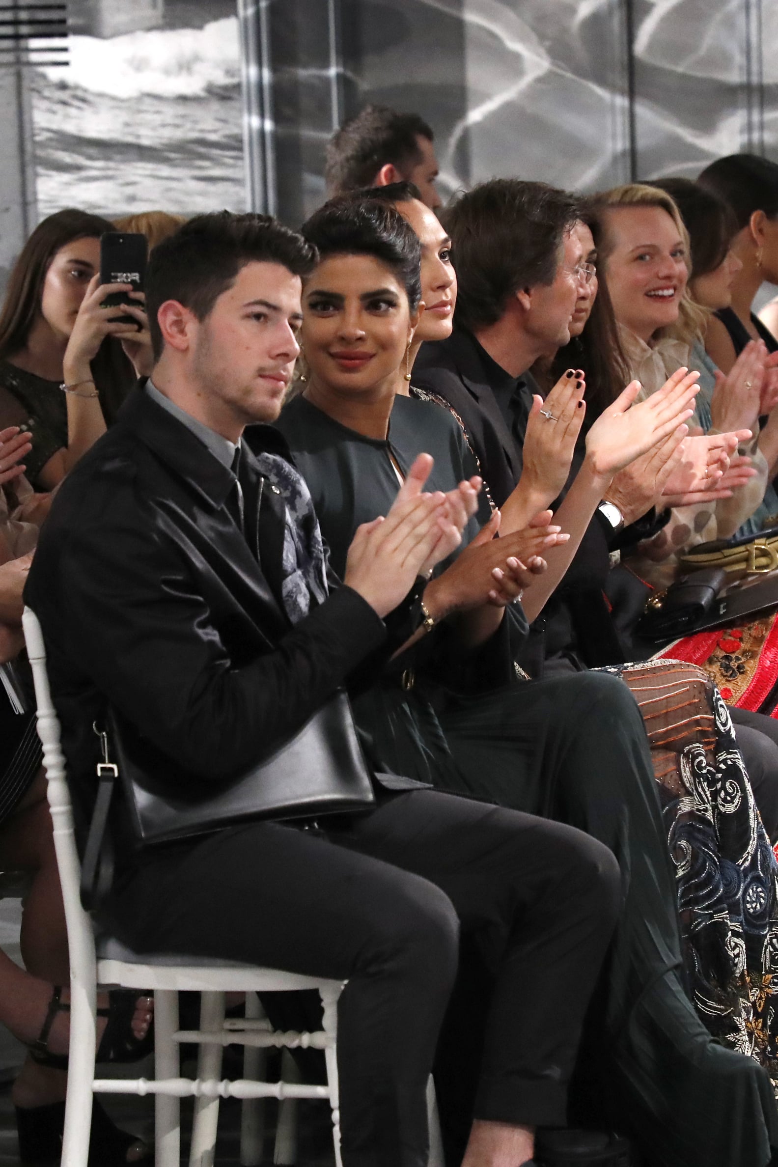 Priyanka Chopra and Nick Jonas at Dior Show 2019 PS Fashion