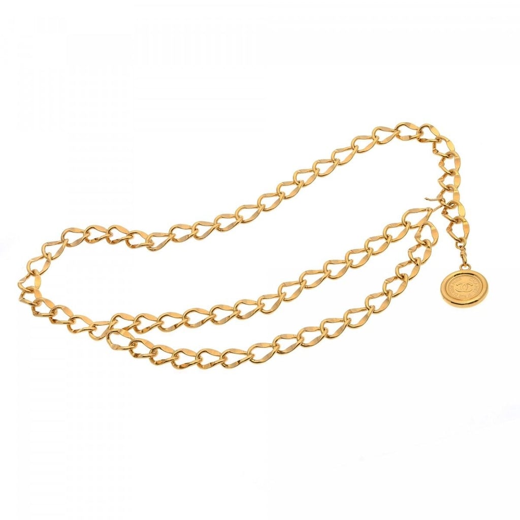 Chanel Chain Belt 90cm Gold Plated Metal