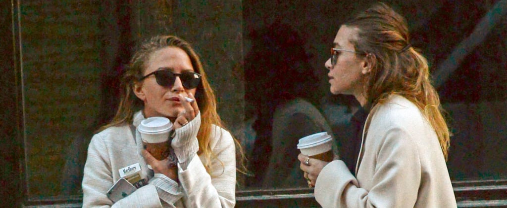 Mary-Kate and Ashley Olsen Smoking in NYC 2015 Pictures