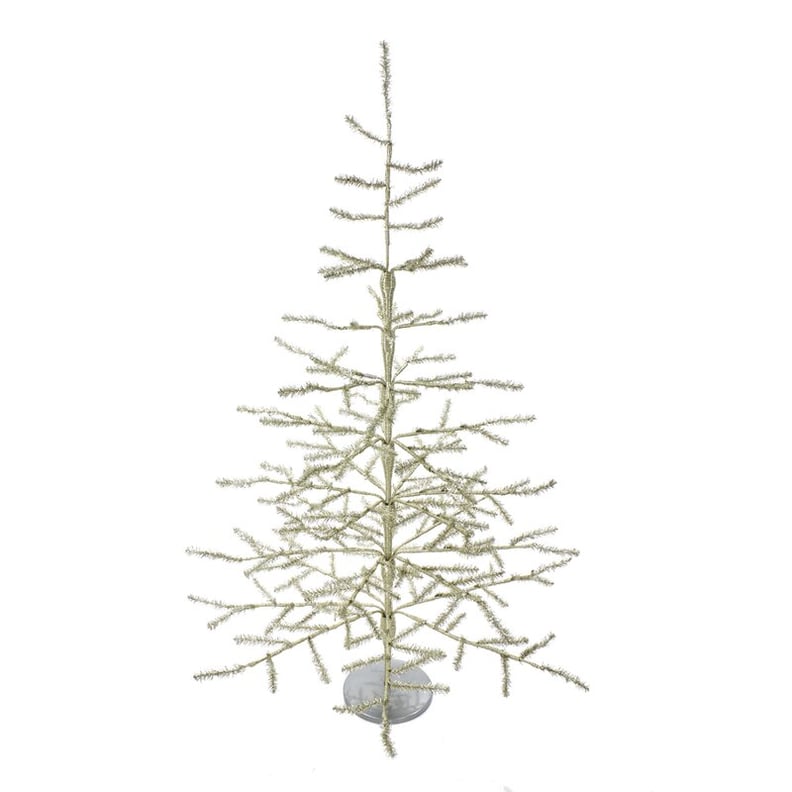 Sterling Silver Coral Artificial Christmas Tree