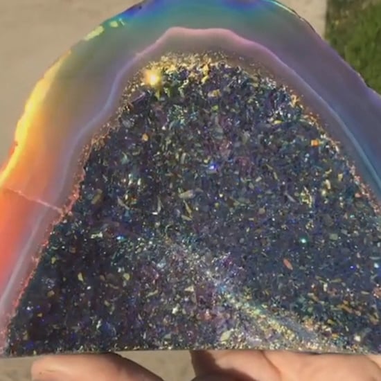 Rainbow Crystal Geode