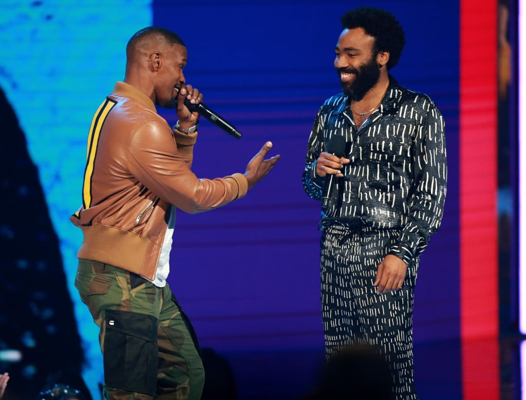 Donald Glover and Jamie Foxx 2018 BET Performance Video | POPSUGAR ...