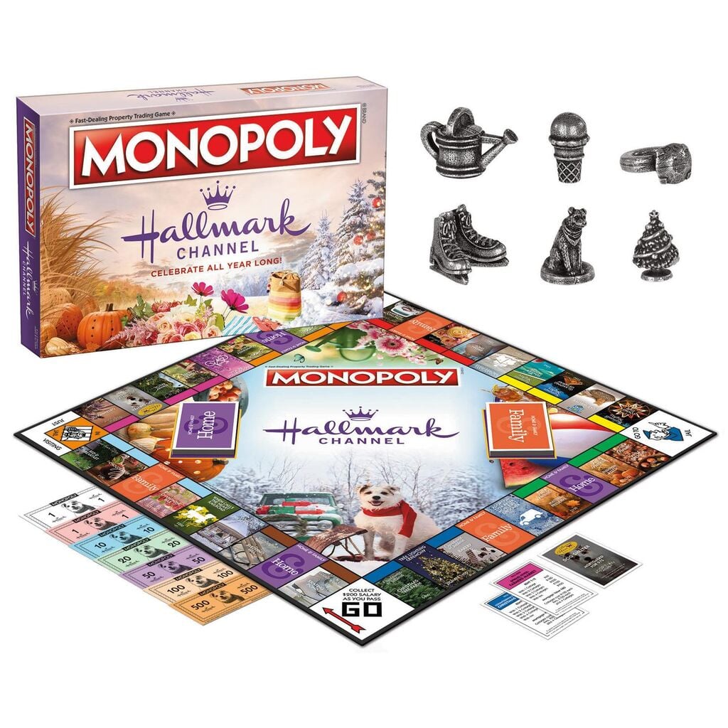 Grab a Themed Token When You Play the Hallmark Monopoly Board Game