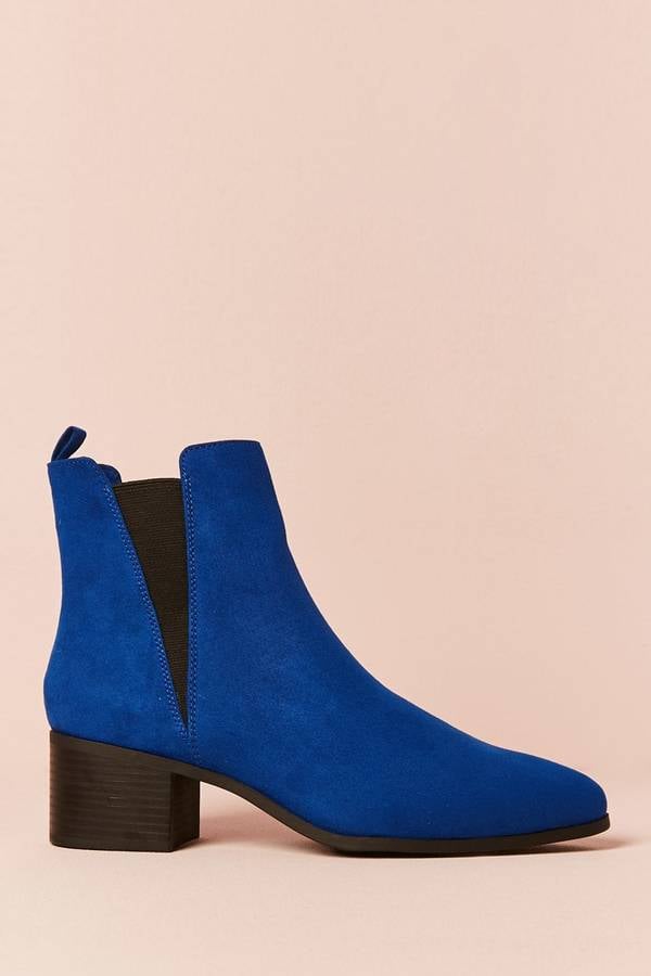 faux suede ankle boots forever 21