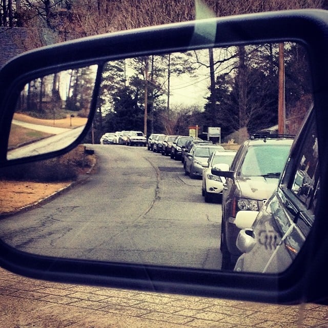 Two Words: Carpool Line Two Words: Carpool Line