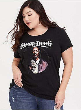 Black Snoop Dogg Crew Tee