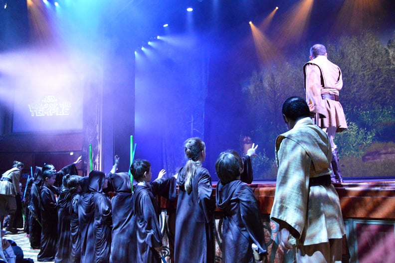 Let your kids participate in Jedi Training: Trials of the Temple.