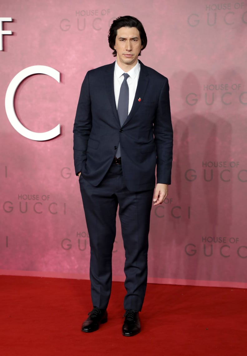 Adam Driver at the House of Gucci Premiere in London