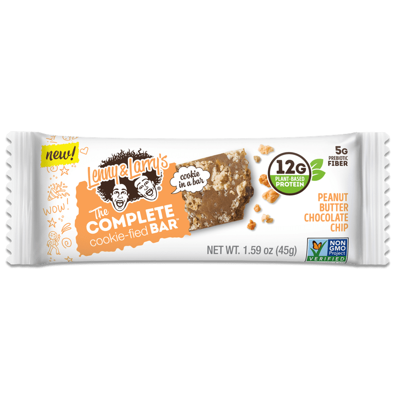 Peanut Butter Chocolate Chip Complete Cookie-fied Bar