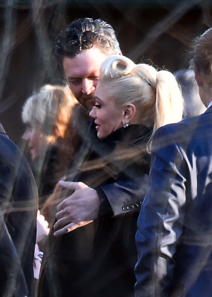 Gwen Stefani and Blake Shelton at RaeLynn's Wedding 2016