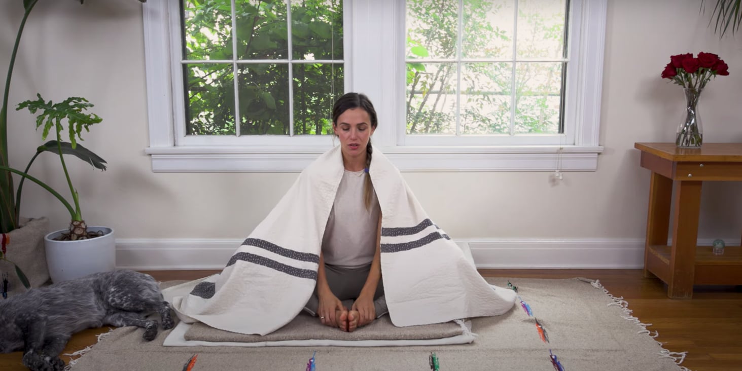 Blanket Yoga Video Review From Yoga With Adriene