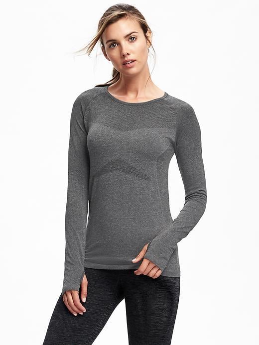 Old Navy Go-Dry Seamless Performance Top | Affordable Activewear For ...