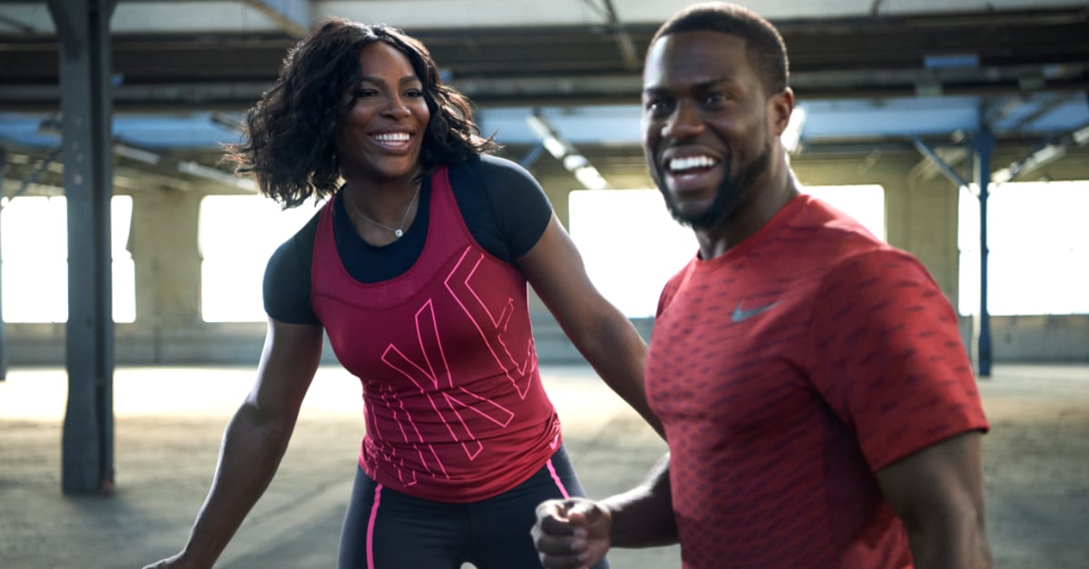 Serena Williams and Kevin Hart's Nike Workout | POPSUGAR Fitness