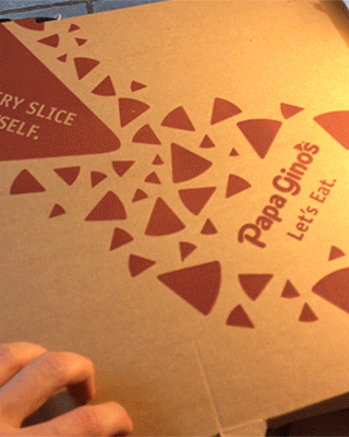 Pizza doesn't make you feel bad when you ask for money.