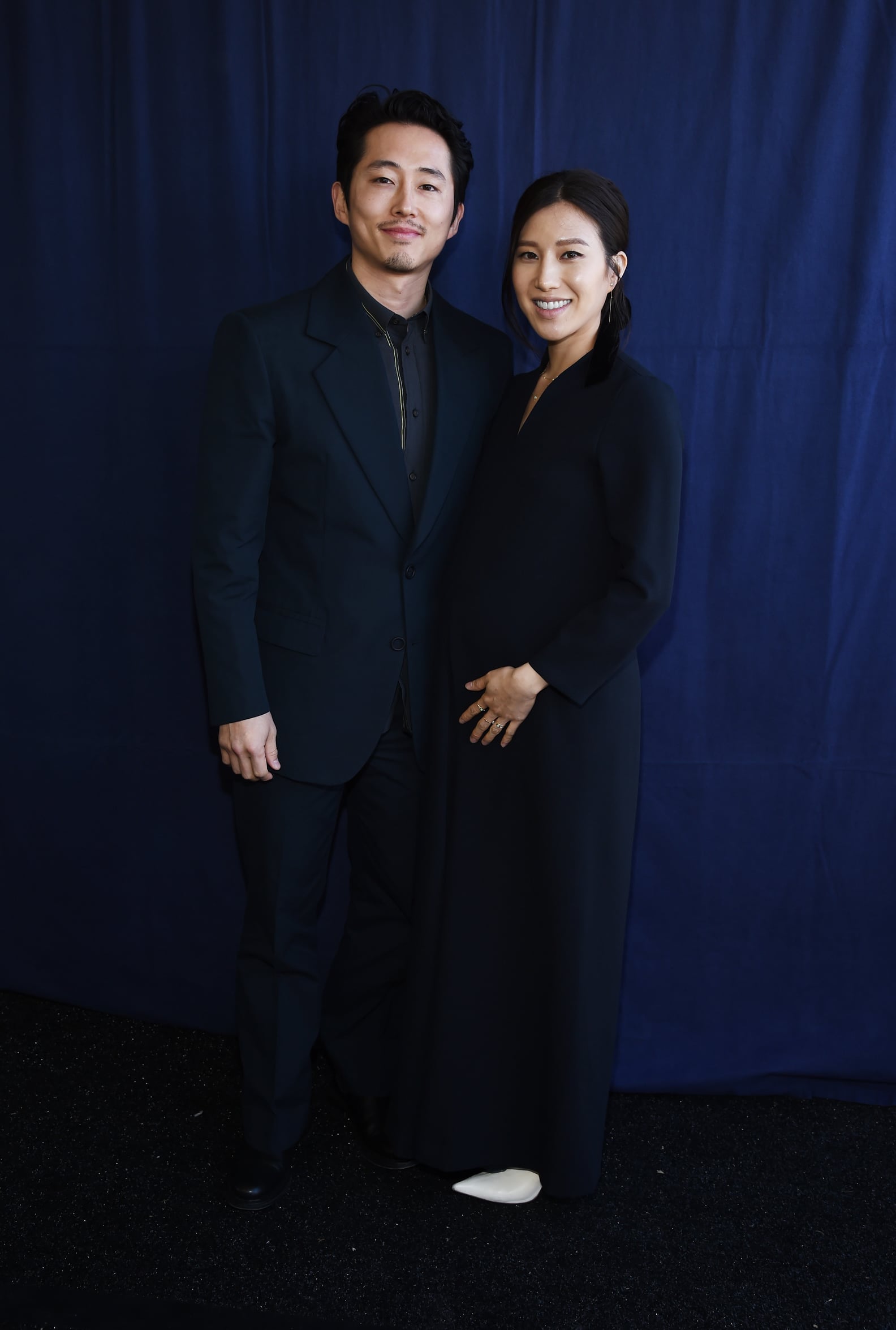Steven Yeun and Joana Pak Second Child PS Celebrity
