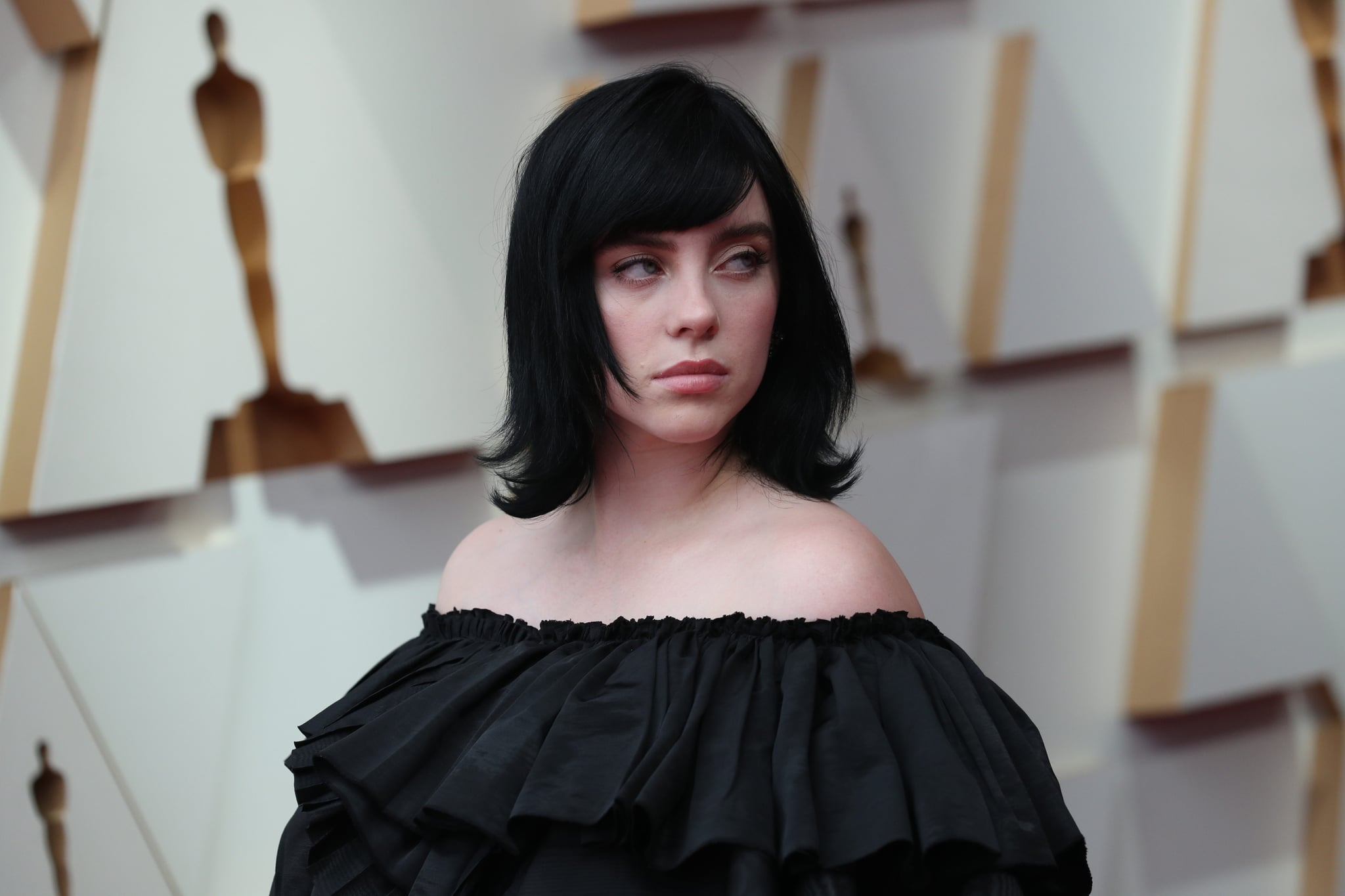 THE OSCARS®  The 94th Oscars® aired live Sunday March 27, from the Dolby® Theatre at Ovation Hollywood at 8 p.m. EDT/5 p.m. PDT on ABC in more than 200 territories worldwide. (ABC via Getty Images)BILLIE EILISH