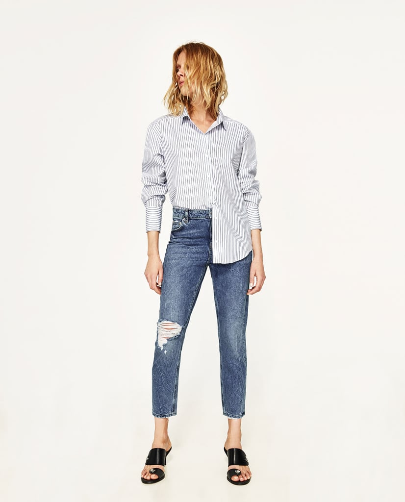 Wear it just like any other button-down. | Zara Convertible Button-Down ...