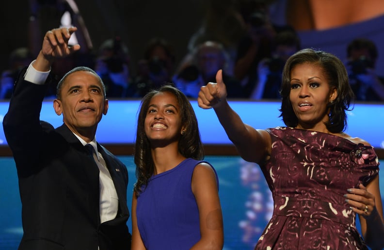 Michelle Obama's Layered Bob