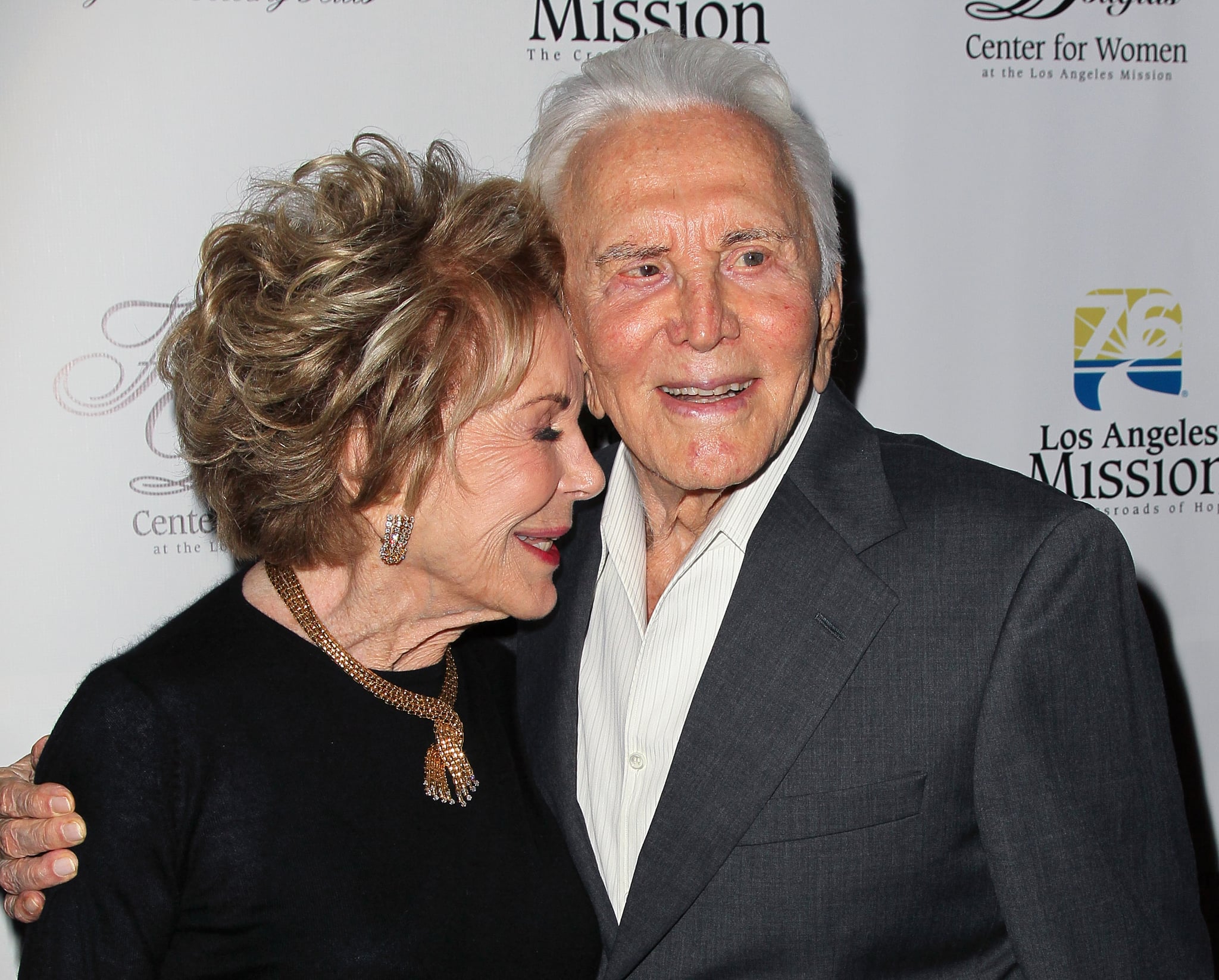Kirk Douglas and Anne Buydens | Hollywood Couples Who Have Been Together the Longest ...