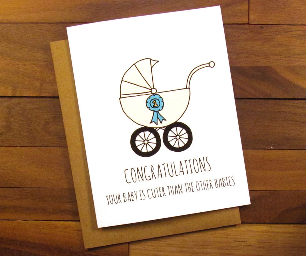 Congrats on the Cute Baby Card