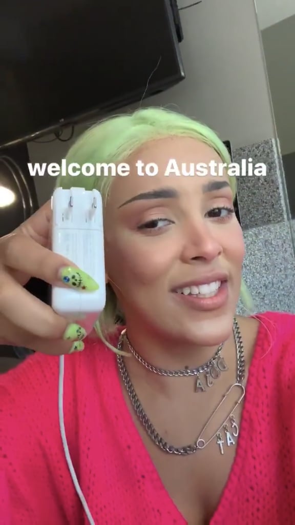 Doja Cat's Neon Green Hair and Nails