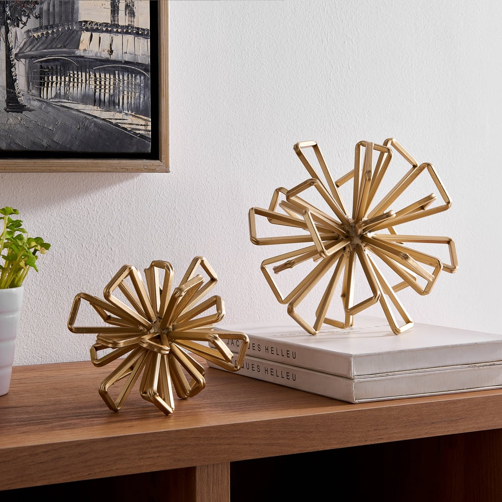 2 Piece Sienna Starburst Sculpture Set