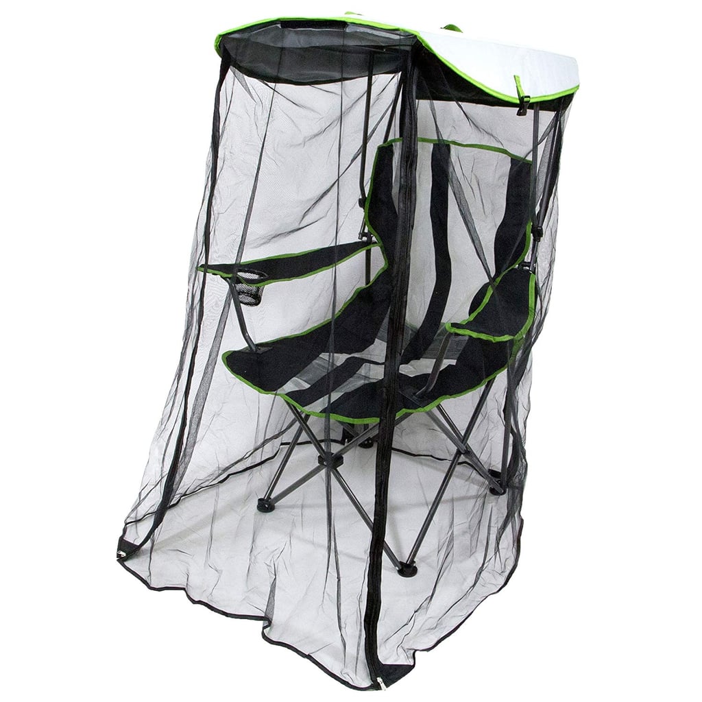 Snag your very own foldable SwimWays Kelsyus Original Canopy Chair with Bug Guard ($63) to keep bugs away for good.