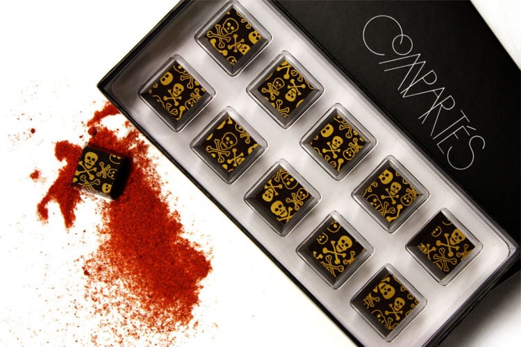 Compartes Mexican Hot Chocolate Truffle Set