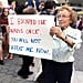 Holocaust Survivor Photo From Charlottesville Protest in NYC