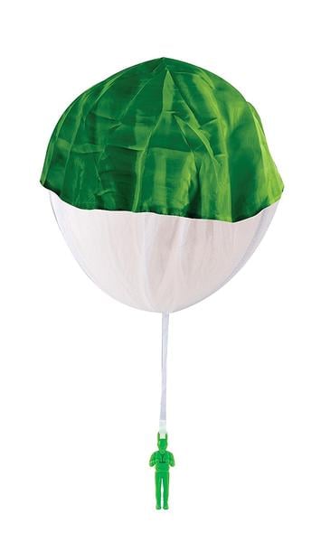 Classic Retro Paratrooper Toy With Parachute
